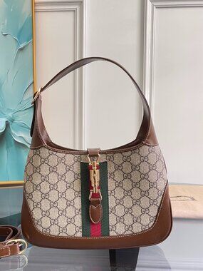 Gucci Jackie Monogram Shoulder Bag